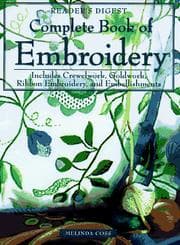 Tapa de Reader's digest complete book of embroidery