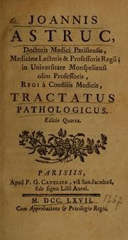 Tapa de Tractatus pathologicus