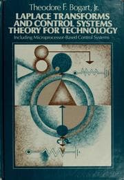 Tapa de Laplace transforms and control systems theory for technology