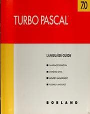 Tapa de Turbo Pascal version 7.0