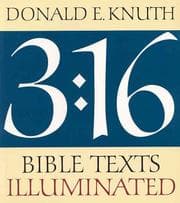 Tapa de 3:16 Bible Texts Illuminated