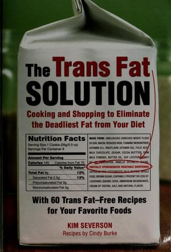 Tapa de The trans fat solution