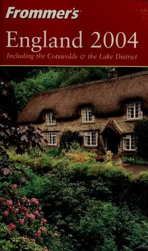 Tapa de Frommer's England 2004