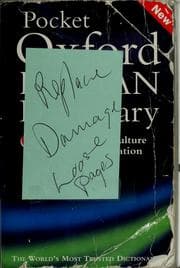 Tapa de Pocket Oxford Italian dictionary