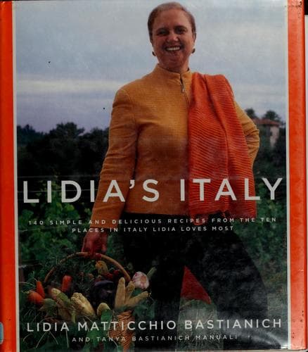 Tapa de Lidia's Italy