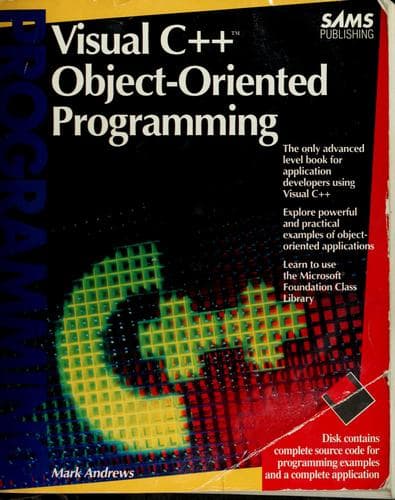 Tapa de Visual C++ object-oriented programming