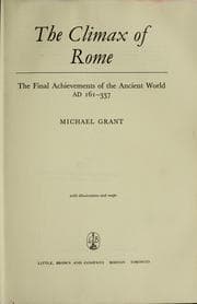 Tapa de The climax of Rome