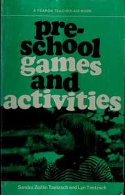 Tapa de Preschool games and activities