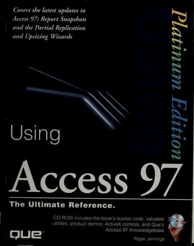 Tapa de Using Access 97