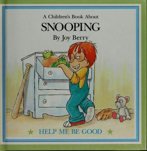 Tapa de A children's book about snooping