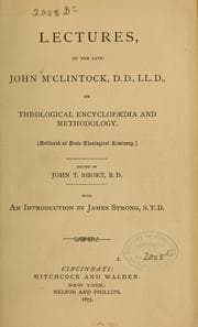 Tapa de Lectures... on theological encyclopaedia and methodology...