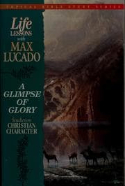 Tapa de A glimpse of glory