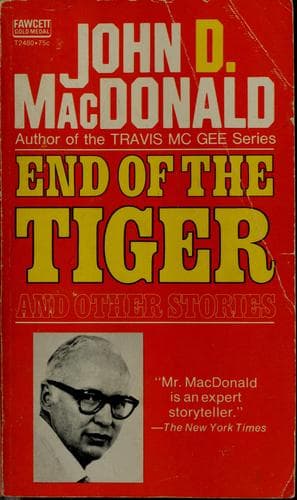 Tapa de End of the Tiger