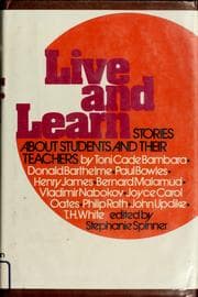 Tapa de Live and learn: stories about students and their teachers