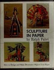 Tapa de Sculpture in paper