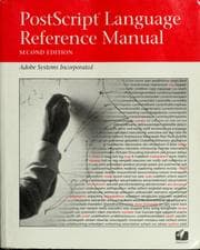 Tapa de PostScript language reference manual