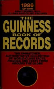 Tapa de The Guinness book of records, 1996