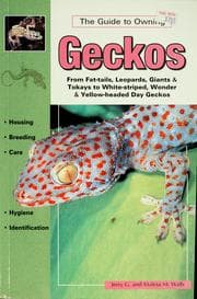 Tapa de The guide to owning geckos