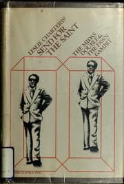 Tapa de Leslie Charteris' Send for the Saint