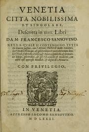 Tapa de Venetia, citta nobilissima et singolare