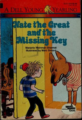 Tapa de Nate the Great and the missing key