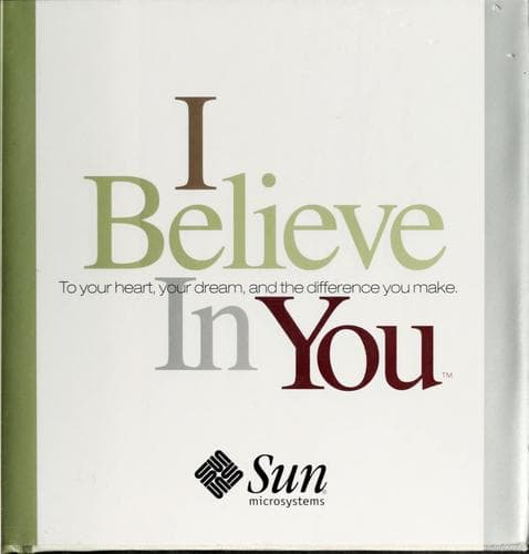 Tapa de I believe in you