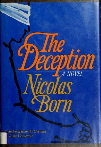 Tapa de The deception