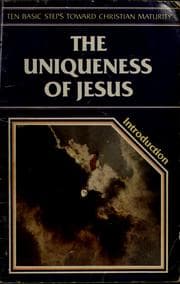 Tapa de Uniqueness of jesus