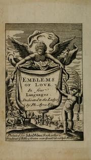 Tapa de Emblems of love in four languages