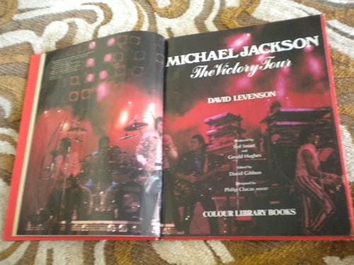 Tapa de Michael Jackson, the victory tour..