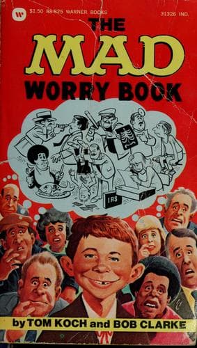 Tapa de The mad worry book