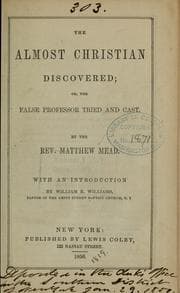 Tapa de The almost Christian discovered