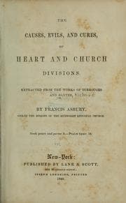 Tapa de The causes, evils, and cures of heart and church divisions