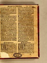 Tapa de Doctrina christiana en le[n]gua española y mexicana