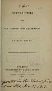 Tapa de Portraiture of the New Testament churchmembers