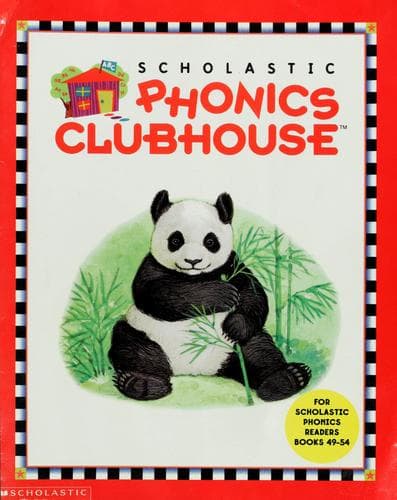 Tapa de Scholastic phonics clubhouse