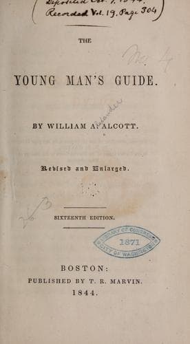 Tapa de The young man's guide