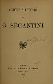Tapa de Scritti e lettere