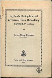 Tapa de Psychische bedingtheit und psychoanalytische behandlung organischer leiden