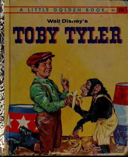 Tapa de Walt Disney's Toby Tyler