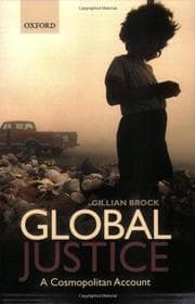 Tapa de Global justice