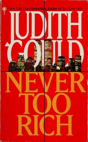 Tapa de Never too rich