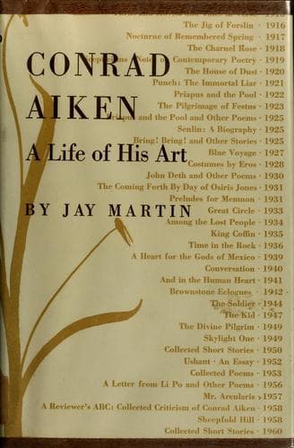 Tapa de Conrad Aiken