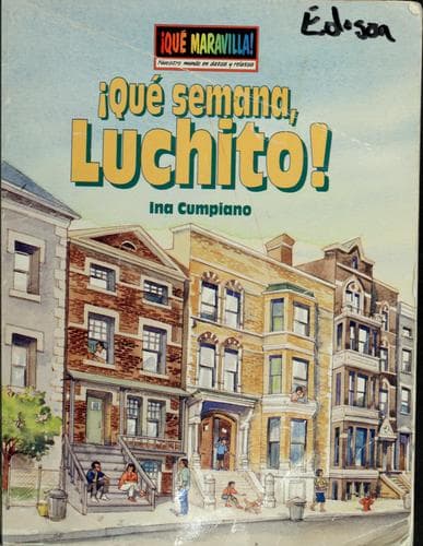 Tapa de Qué semana, Luchito!