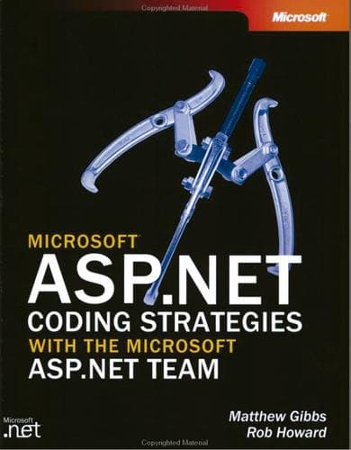 Tapa de Microsoft ASP.NET Coding Strategies with the Microsoft ASP.NET Team