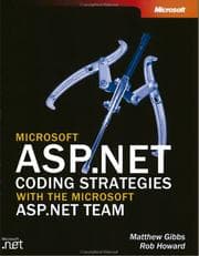 Tapa de Microsoft ASP.NET Coding Strategies with the Microsoft ASP.NET Team
