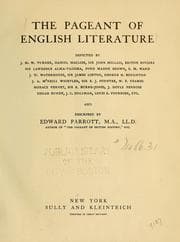 Tapa de The pageant of English literature
