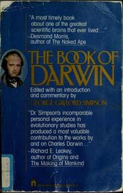 Tapa de The book of Darwin