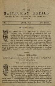 Tapa de The Malthusian herald