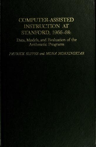 Tapa de Computer-assisted instruction at Stanford, 1966-68